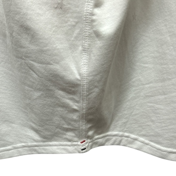 Jane & Delancey Women's Blouse Top w/ Stars Short Sleeve Plus Size 3X White NWT. - Picture 6 of 13